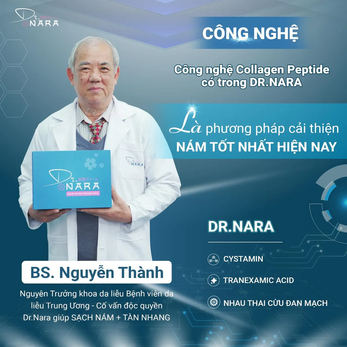 Công nghệ COLLAGEN PEPTIDE đến từ Nhật Bản - bí mật đằng sau sự thành công của thương hiệu DR.NARA - Ảnh 1.