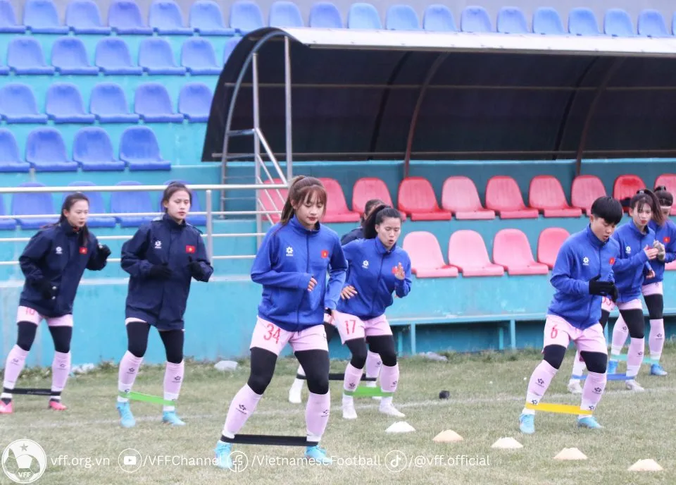 ĐT U20 nữ Việt Nam chính thức bước vào hành trình tại VCK U20 nữ châu Á 2024 - Ảnh 3. ĐT U20 nữ Việt Nam chính thức bước vào hành trình tại VCK U20 nữ châu Á 2024 - Ảnh 3.