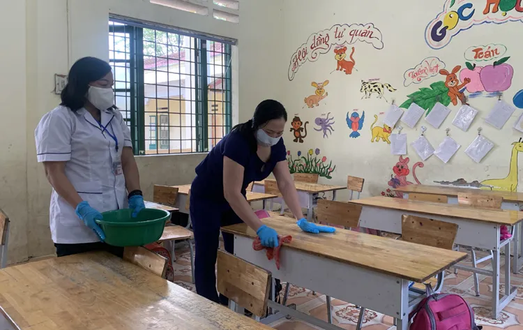 Nhiều học sinh tại Lào Cai mắc thủy đậu - Ảnh 1. Nhiều học sinh tại Lào Cai mắc thủy đậu - Ảnh 1.