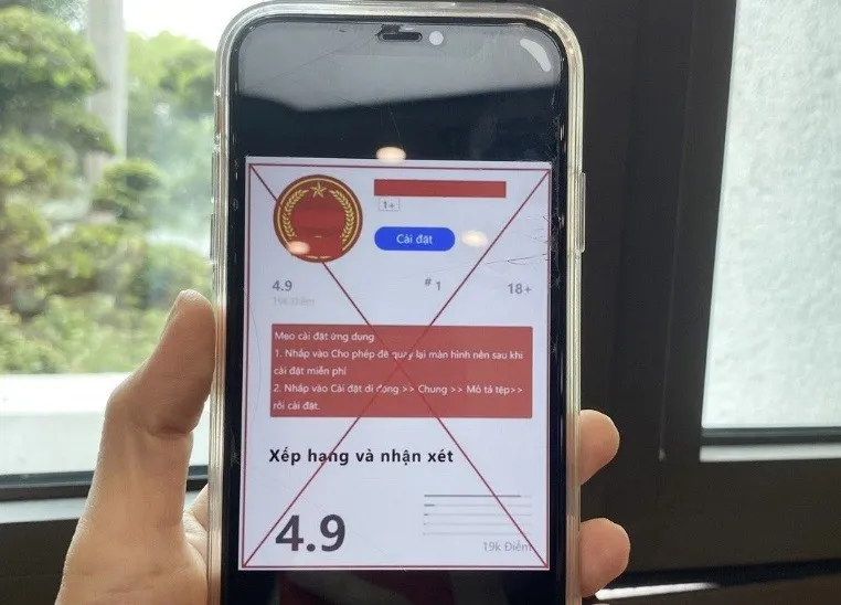 Mất hơn 800 triệu đồng vì cài phần mềm Dịch vụ công giả mạo - Ảnh 1.