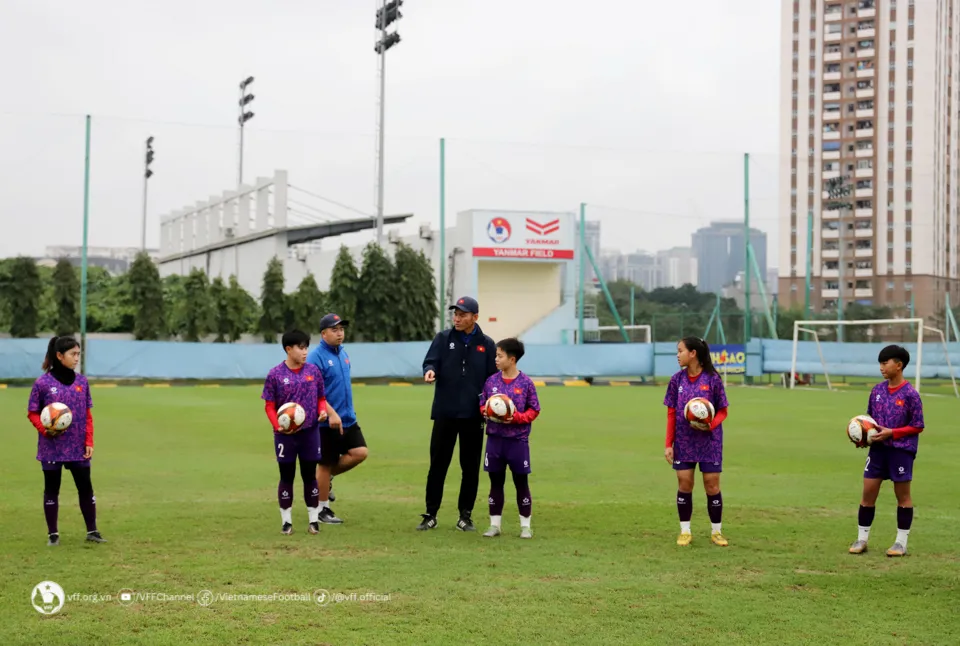 ĐT U16 nữ Việt Nam tập trung chuẩn bị thi đấu giao hữu quốc tế - Ảnh 2. ĐT U16 nữ Việt Nam tập trung chuẩn bị thi đấu giao hữu quốc tế - Ảnh 2.