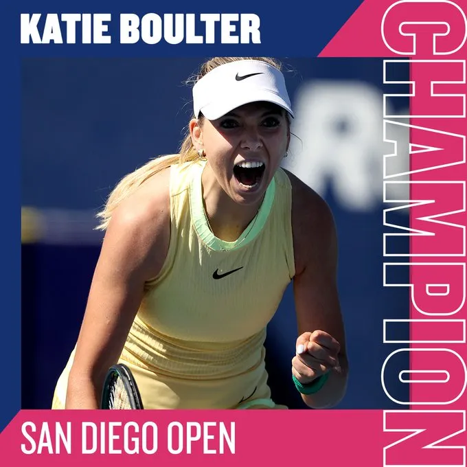 Katie Boulter vô địch giải quần vợt San Diego mở rộng - Ảnh 1. Katie Boulter vô địch giải quần vợt San Diego mở rộng - Ảnh 1.