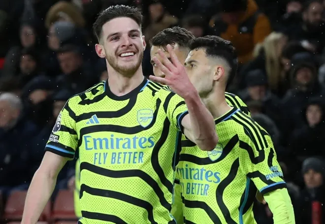 Arsenal thắng tưng bừng Sheffield,, lập kỷ lục mới tại giải Ngoại hạng - Ảnh 1. Arsenal thắng tưng bừng Sheffield,, lập kỷ lục mới tại giải Ngoại hạng - Ảnh 1.