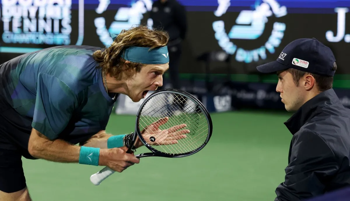 Andrey Rublev được minh oan sau giải Dubai Championships - Ảnh 1. Andrey Rublev được minh oan sau giải Dubai Championships - Ảnh 1.