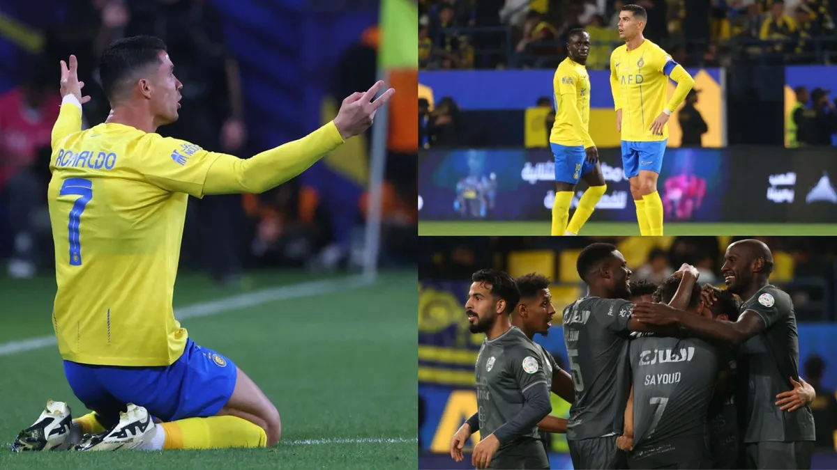 Ronaldo tiếp tục phải nhận thất bại cùng Al Nassr - Ảnh 1. Ronaldo tiếp tục phải nhận thất bại cùng Al Nassr - Ảnh 1.