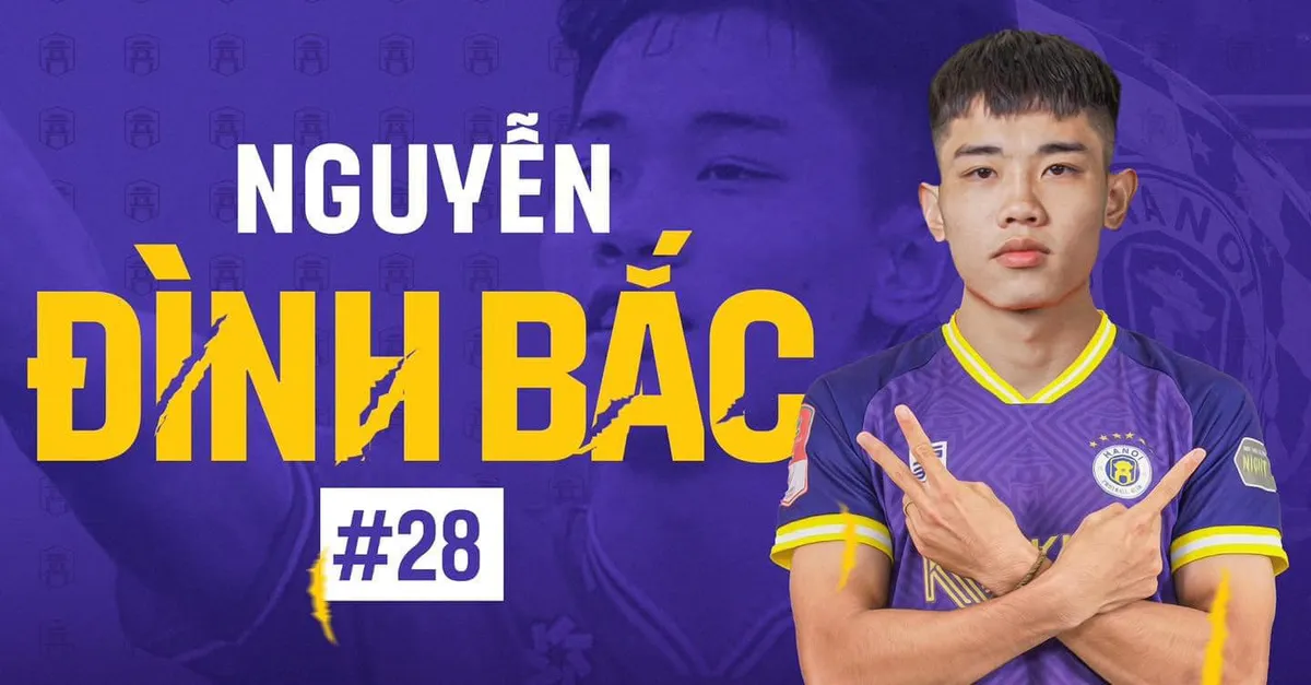 Đình Bắc gia nhập CLB Hà Nội, khoác áo 28 - Ảnh 1.