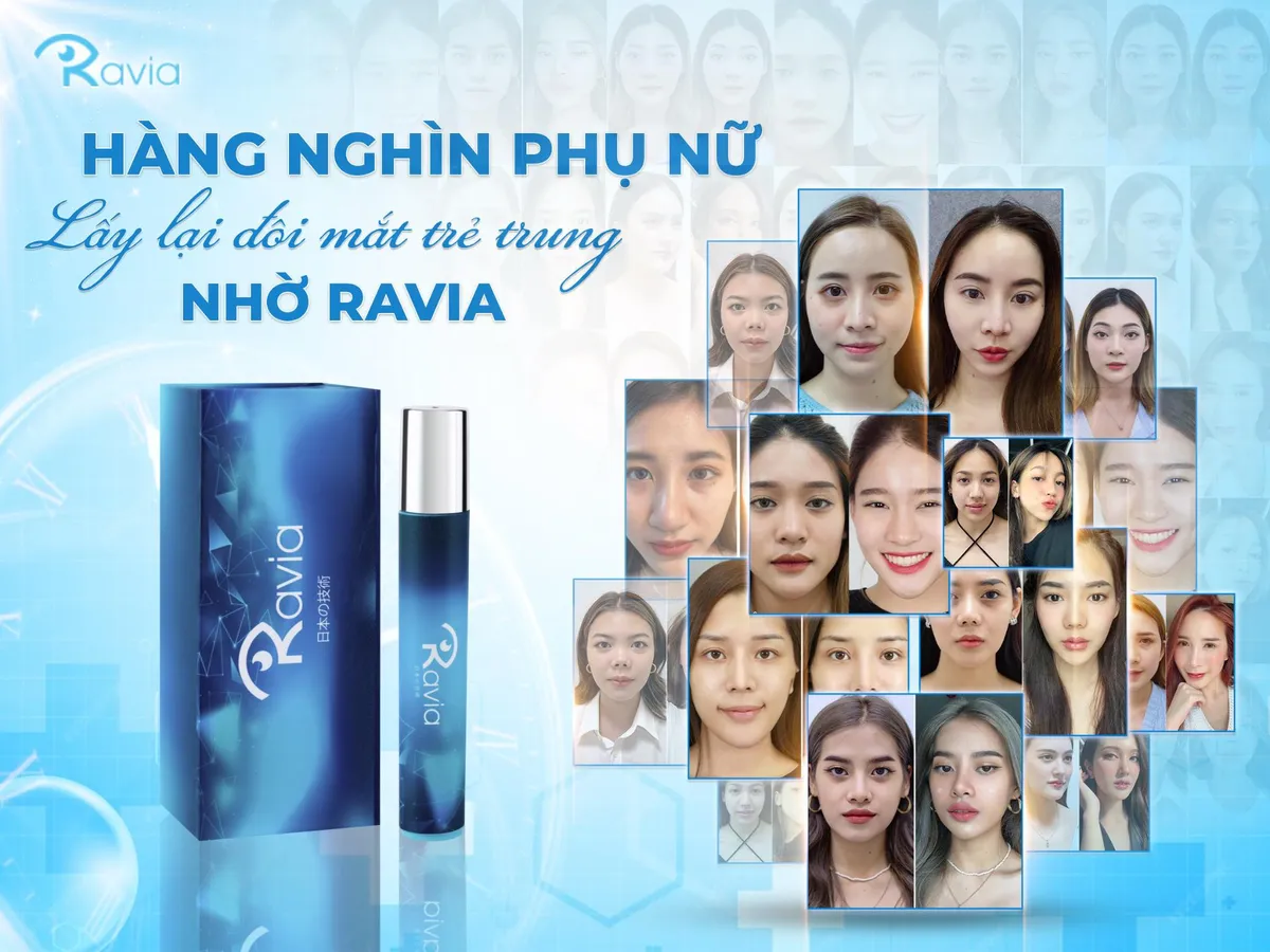 Thanh lăn Ravia - Khắc tinh của quầng thâm, bọng mắt, nhăn mắt - Ảnh 3.