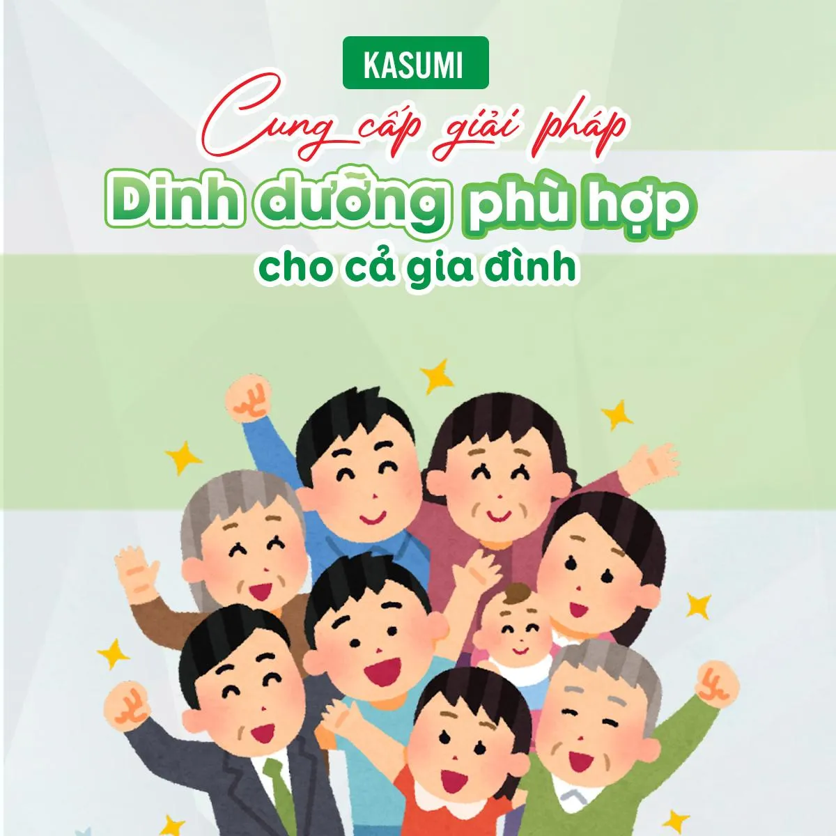 Kasumi – Giải pháp dinh dưỡng phù hợp cho cả gia đình - Ảnh 1.