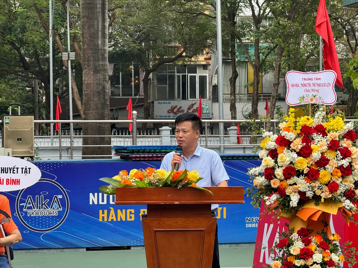 Chương trình chia sẻ và giao lưu môn Pickleball cùng người khuyết tật - Ảnh 2.