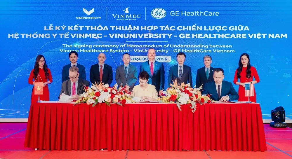Vinmec - Vinuni - Ge health care hợp t&aacute;c đ&agrave;o tạo thực h&agrave;nh y khoa chuẩn quốc tế - Ảnh 1.