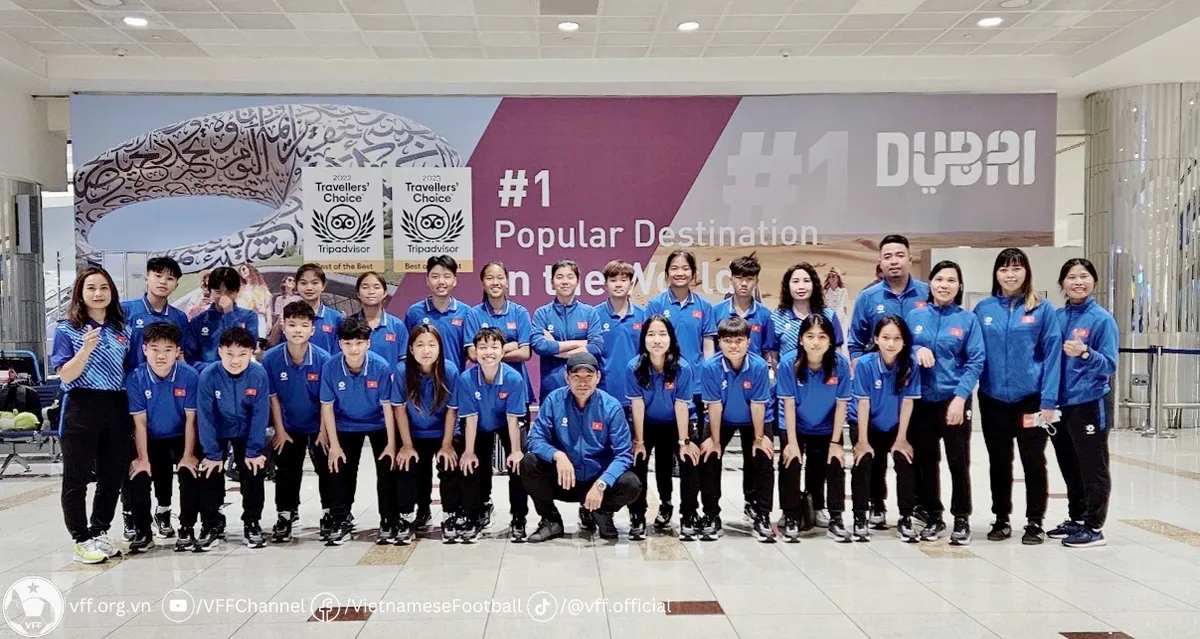 ĐT U16 nữ Việt Nam tới Thổ Nhĩ Kỳ thi đấu giao hữu - Ảnh 1. ĐT U16 nữ Việt Nam tới Thổ Nhĩ Kỳ thi đấu giao hữu - Ảnh 1.