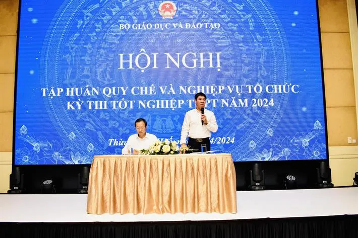 “4 Đúng - 3 Không” trong tổ chức thi Tốt nghiệp THPT 2024 - Ảnh 3.