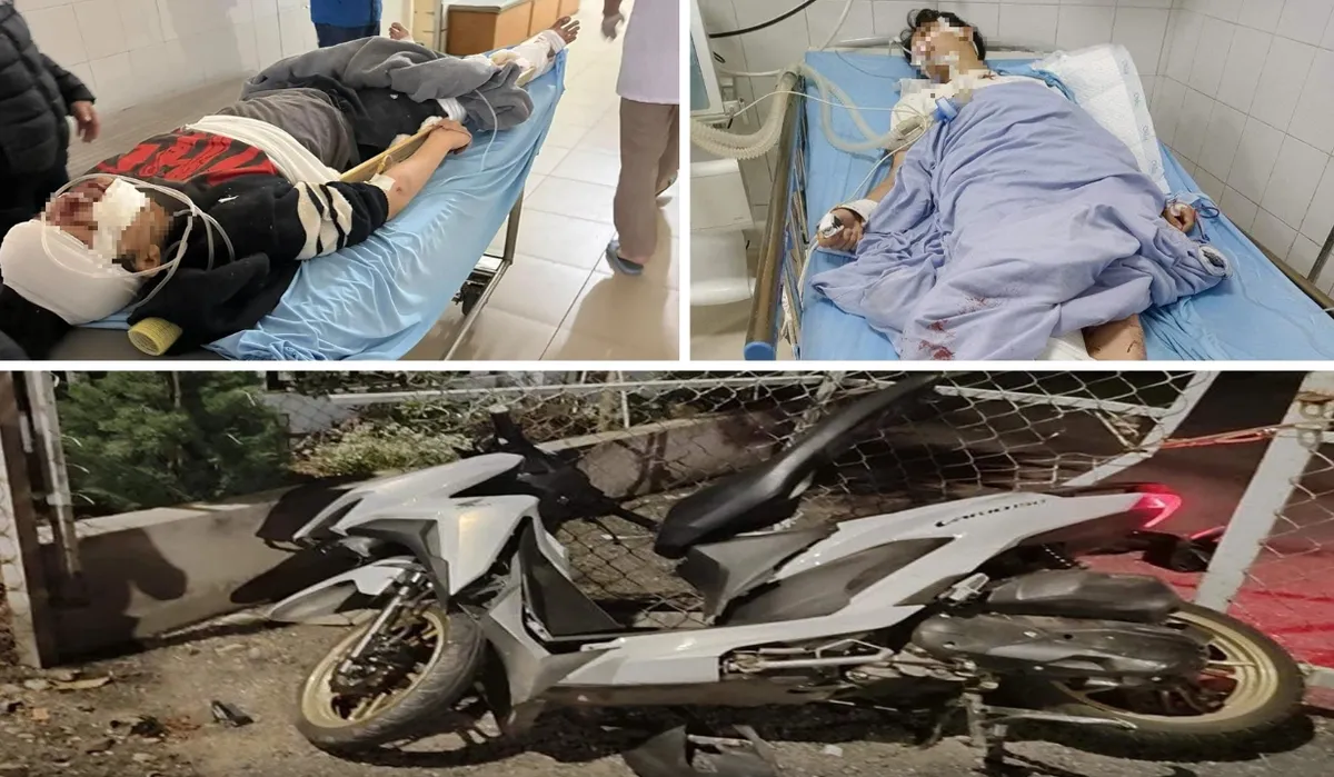 Hai nam sinh bị nh&oacute;m c&ocirc;n đồ tấn c&ocirc;ng nhầm - Ảnh 2.