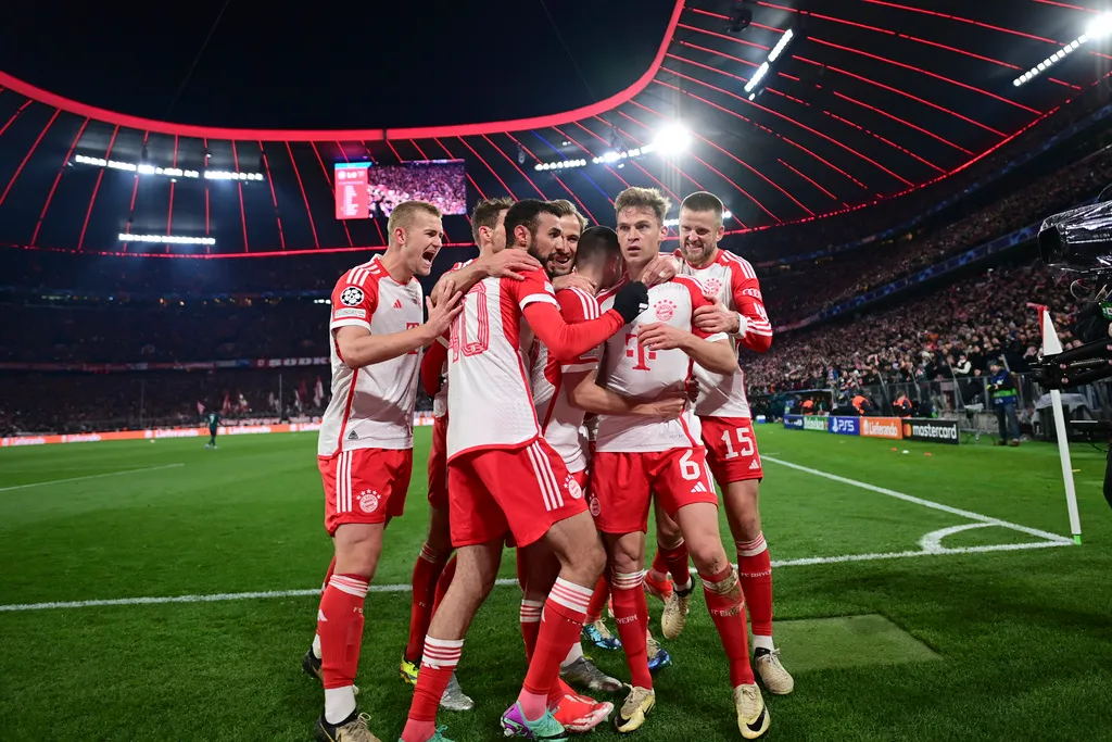 Kết quả Champions League sáng nay, 18/4: Bayern Munich loại Arsenal, Real biến Man City thành cựu vương - Ảnh 1. Kết quả Champions League sáng nay, 18/4: Bayern Munich loại Arsenal, Real biến Man City thành cựu vương - Ảnh 1.