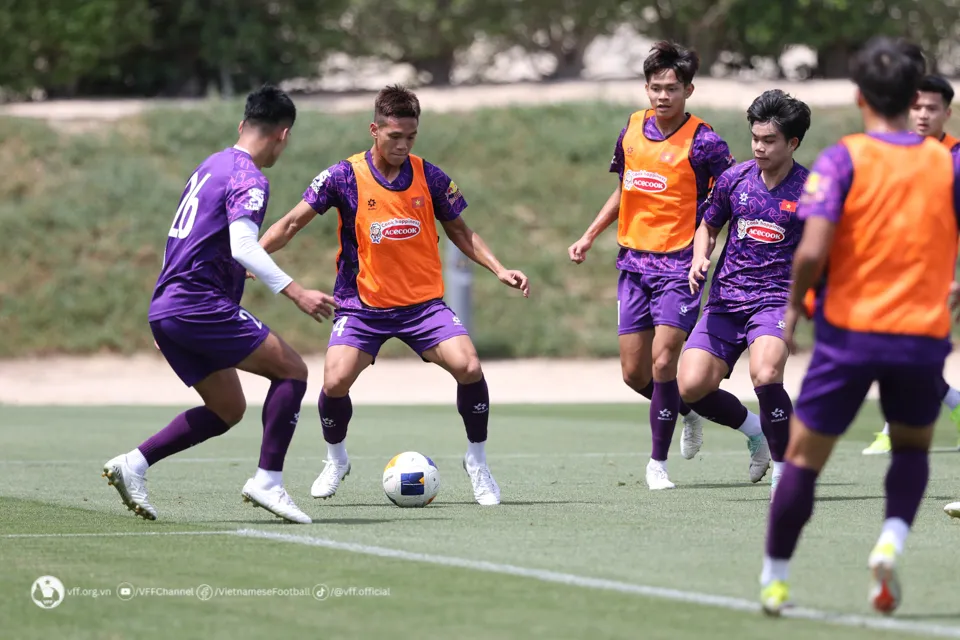 Thủ môn Quan Văn Chuẩn (ĐT U23 Việt Nam): Toàn đội sẵn sàng cho trận đấu - Ảnh 1. Thủ môn Quan Văn Chuẩn (ĐT U23 Việt Nam): Toàn đội sẵn sàng cho trận đấu - Ảnh 1.
