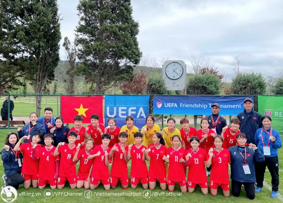 U16 nữ Việt Nam kết thúc giải giao hữu quốc tế ở vị trí thứ 5 - Ảnh 1. U16 nữ Việt Nam kết thúc giải giao hữu quốc tế ở vị trí thứ 5 - Ảnh 1.