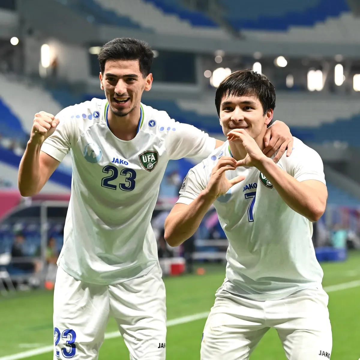 U23 Uzbekistan thắng đậm U23 Kuwait, cùng U23 Việt Nam vào tứ kết - Ảnh 2. U23 Uzbekistan thắng đậm U23 Kuwait, cùng U23 Việt Nam vào tứ kết - Ảnh 2.