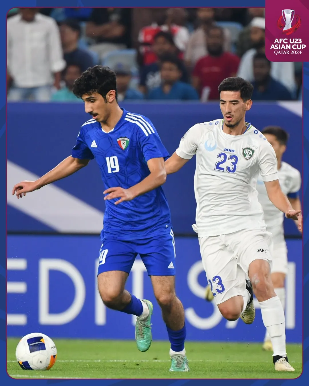 U23 Uzbekistan thắng đậm U23 Kuwait, cùng U23 Việt Nam vào tứ kết - Ảnh 1. U23 Uzbekistan thắng đậm U23 Kuwait, cùng U23 Việt Nam vào tứ kết - Ảnh 1.