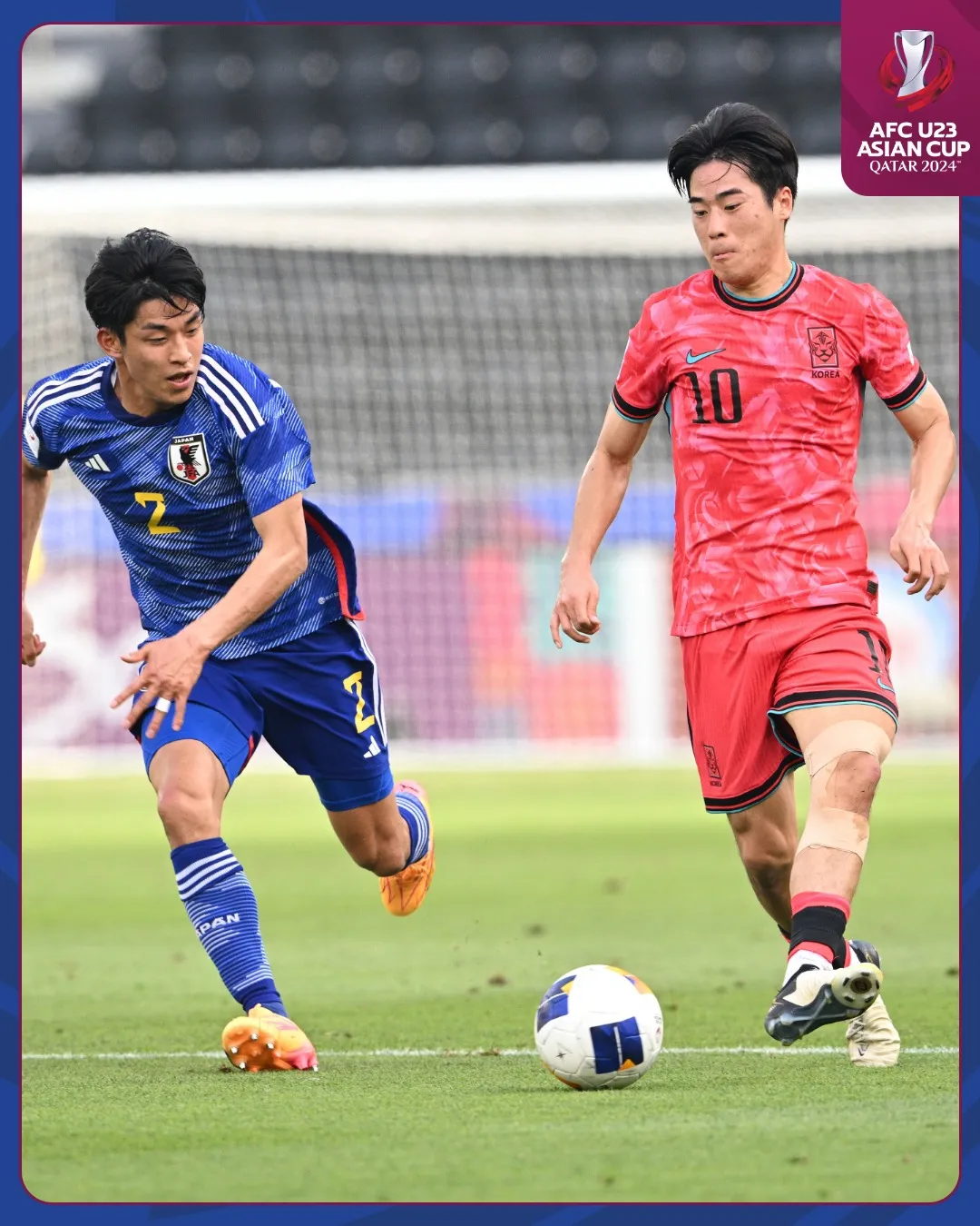 Thắng tối thiểu U23 Nhật Bản, U23 Hàn Quốc giành ngôi nhất bảng B - Ảnh 2. Thắng tối thiểu U23 Nhật Bản, U23 Hàn Quốc giành ngôi nhất bảng B - Ảnh 2.