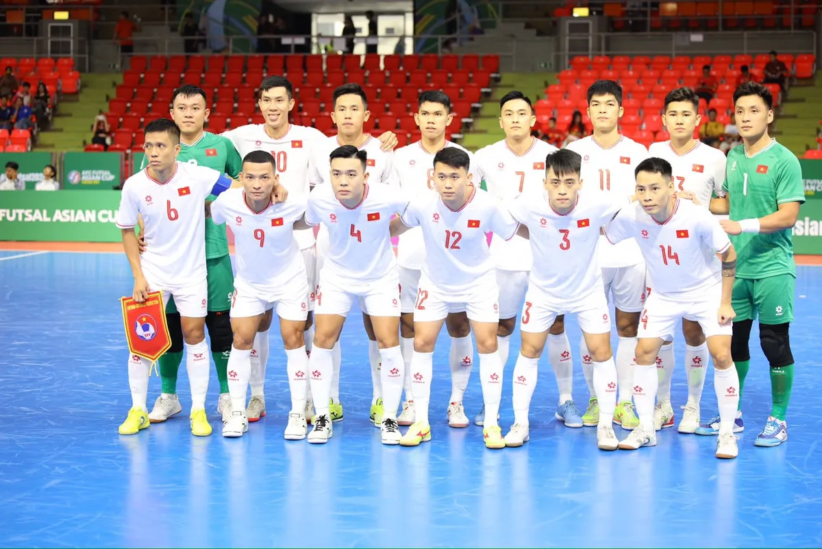 VCK Futsal châu Á 2024 | ĐT futsal Việt Nam gặp ĐT futsal Uzbekistan ở tứ kết - Ảnh 1. VCK Futsal châu Á 2024 | ĐT futsal Việt Nam gặp ĐT futsal Uzbekistan ở tứ kết - Ảnh 1.