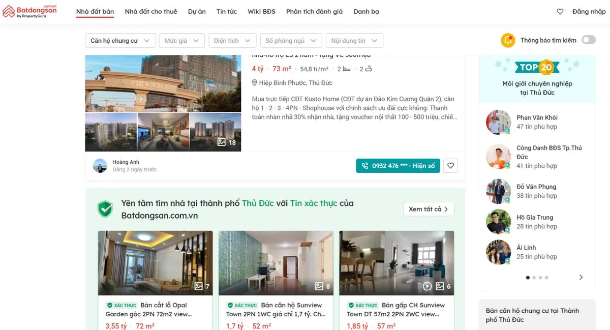 Người mua bất động sản hưởng lợi từ th&ocirc;ng tin x&aacute;c thực - Ảnh 2.