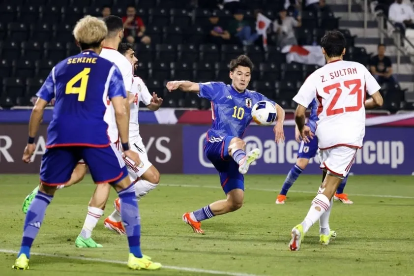 Lịch thi đấu và trực tiếp U23 châu Á 2024 hôm nay 25/4: U23 Qatar-U23 Nhật Bản, U23 Hàn Quốc vs U23 Indonesia - Ảnh 2. Lịch thi đấu và trực tiếp U23 châu Á 2024 hôm nay 25/4: U23 Qatar-U23 Nhật Bản, U23 Hàn Quốc vs U23 Indonesia - Ảnh 2.