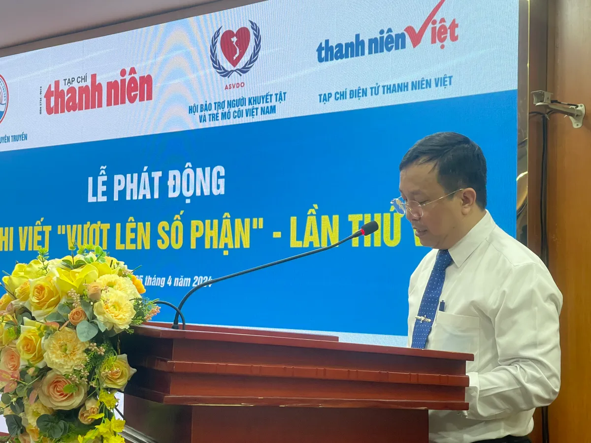 Phát động cuộc thi viết Vượt lên số phận lần thứ VII - Ảnh 2.