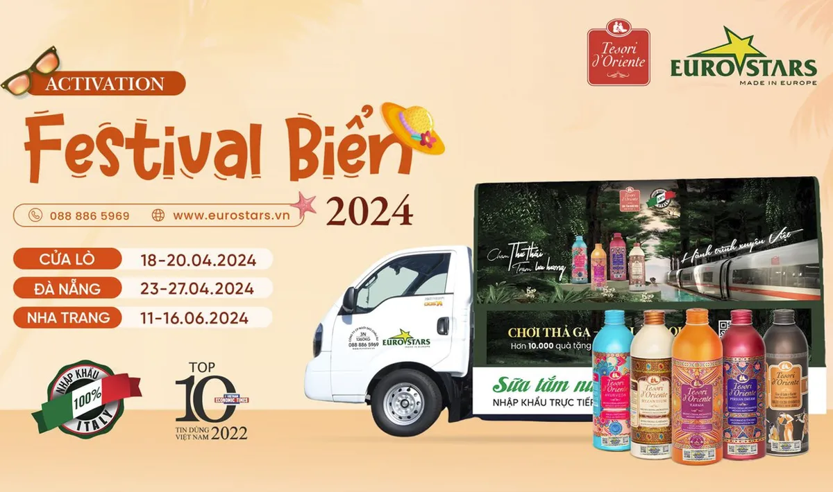 Du kh&aacute;ch Đ&agrave; Nẵng m&atilde;n nh&atilde;n với m&agrave;n thả diều từ thương hiệu sữa tắm nước hoa Italy tại Festival Biển - Ảnh 4.