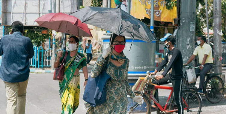 Hai người tử vong do nắng nóng ở Ấn Độ - Ảnh 1.