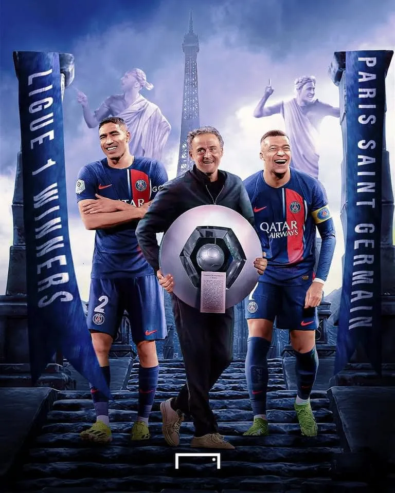 Monaco thua trận, Paris Saint Germain chính thức vô địch Ligue 1 2023/24 - Ảnh 3. Monaco thua trận, Paris Saint Germain chính thức vô địch Ligue 1 2023/24 - Ảnh 3.