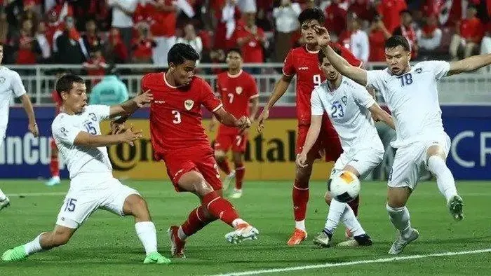 U23 Uzbekistan vào chung kết U23 châu Á 2024 - Ảnh 1. U23 Uzbekistan vào chung kết U23 châu Á 2024 - Ảnh 1.