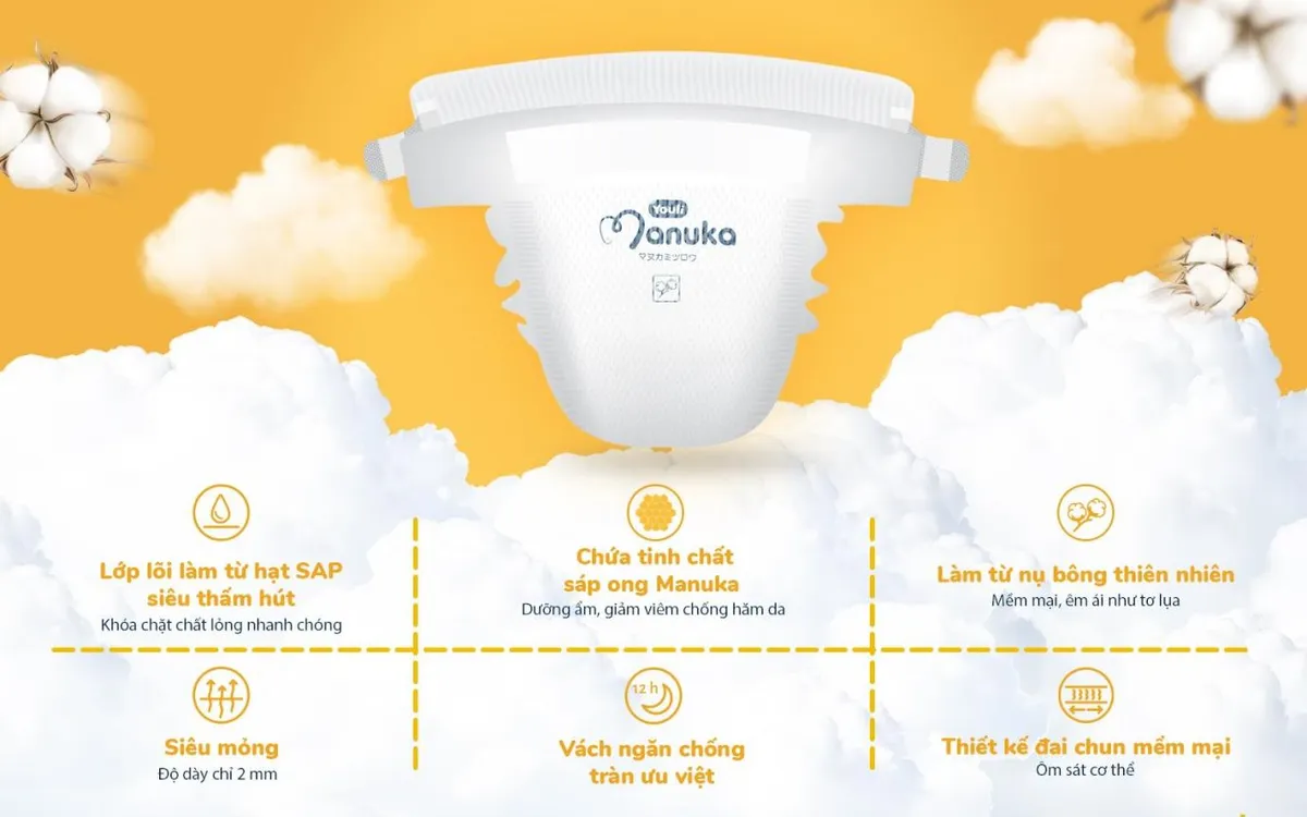 Bỉm Nhật chống hăm to&agrave;n diện Manuka - Ảnh 2.