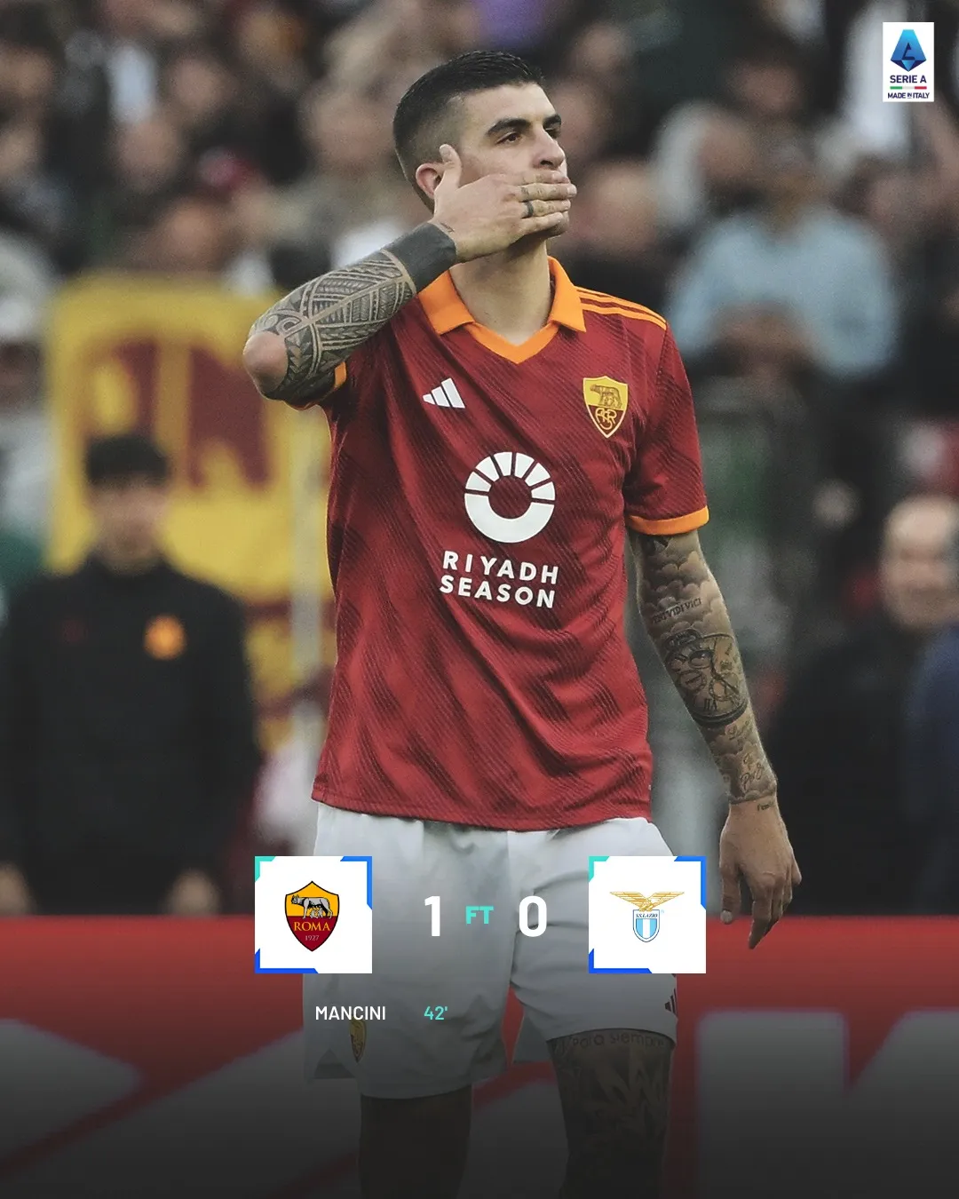 Thắng Lazio, AS Roma áp sát top 4 Serie A - Ảnh 1. Thắng Lazio, AS Roma áp sát top 4 Serie A - Ảnh 1.