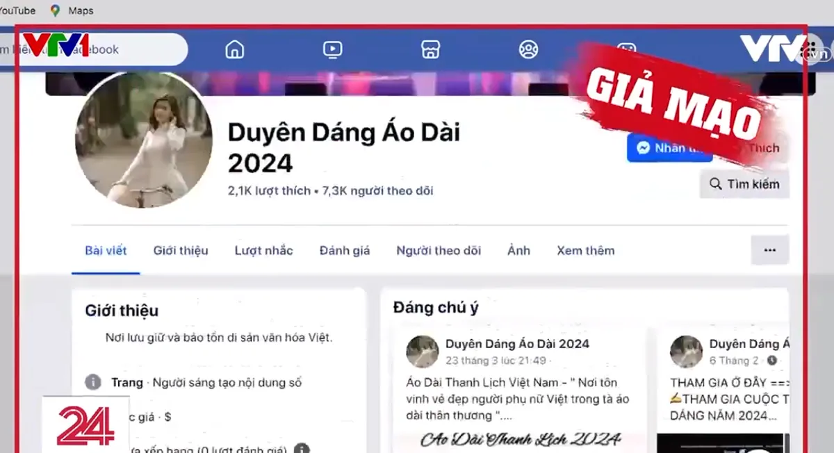 Mạo danh VTV tổ chức chương trình “Duyên dáng áo dài” để lừa đảo - Ảnh 2.