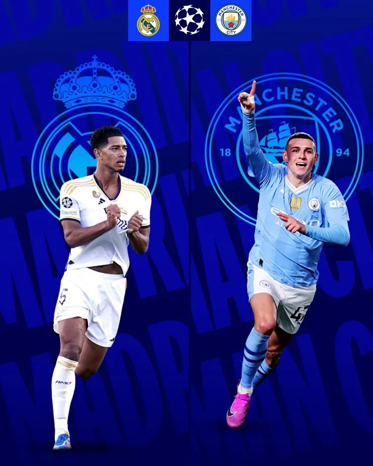 Real Madrid vs Man City: Đại tiệc ở Bernabeu | 2h00 ngày 10/4, Tứ kết Champions League - Ảnh 1. Real Madrid vs Man City: Đại tiệc ở Bernabeu | 2h00 ngày 10/4, Tứ kết Champions League - Ảnh 1.