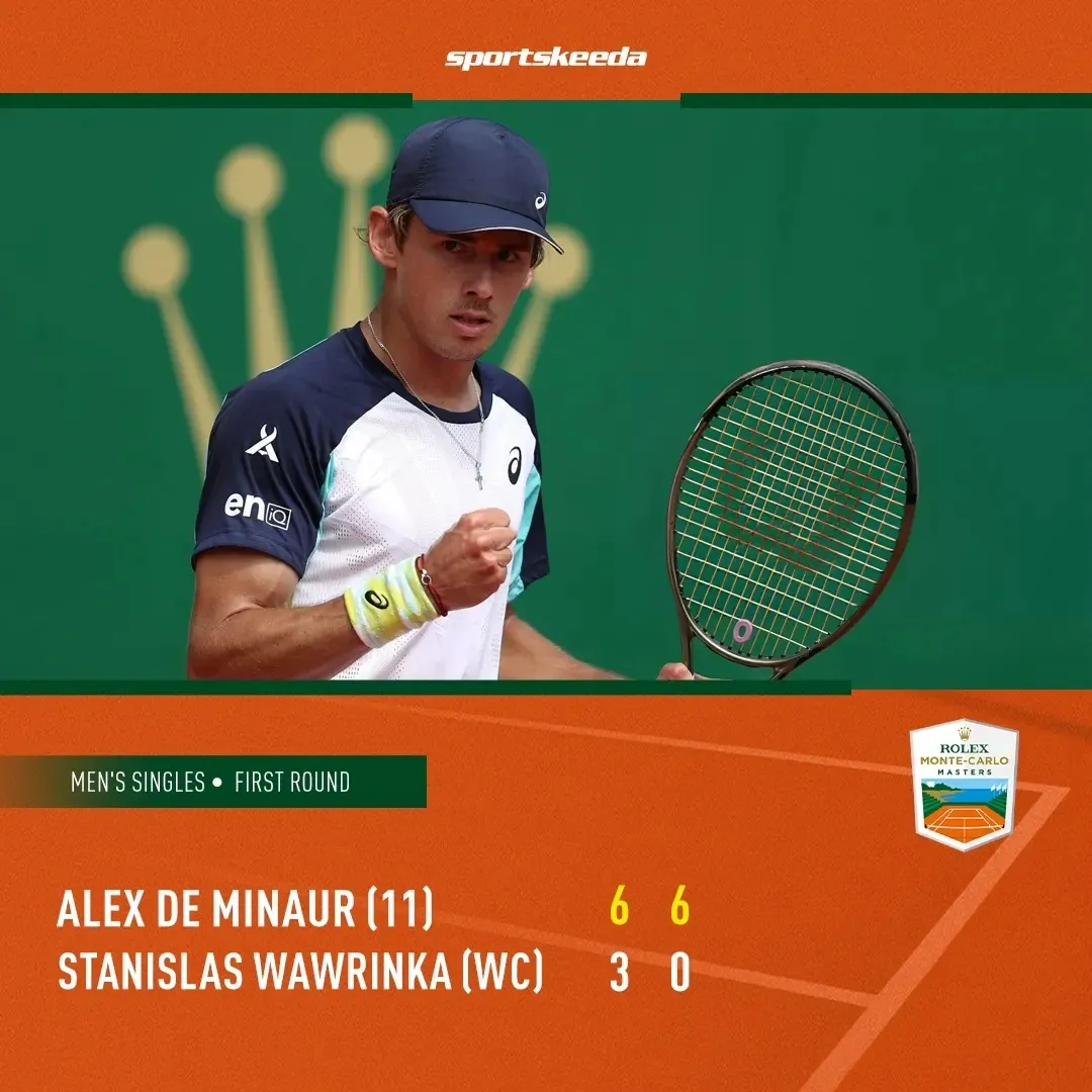 Alex de Minaur vào vòng 2 Monte Carlo Masters 2024 - Ảnh 1. Alex de Minaur vào vòng 2 Monte Carlo Masters 2024 - Ảnh 1.