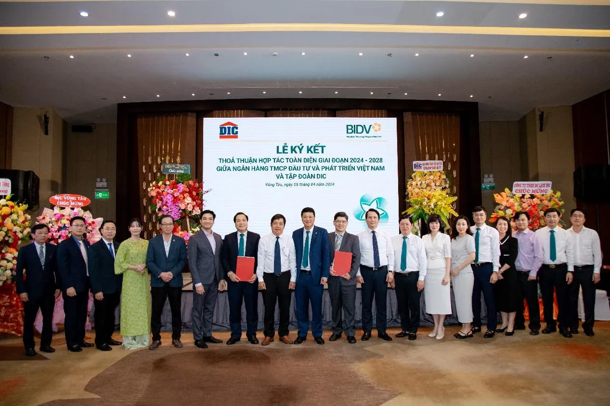 Tập đo&agrave;n DIC v&agrave; BIDV k&yacute; kết thỏa thuận hợp t&aacute;c to&agrave;n diện giai đoạn 2024 &ndash; 2028 - Ảnh 5.