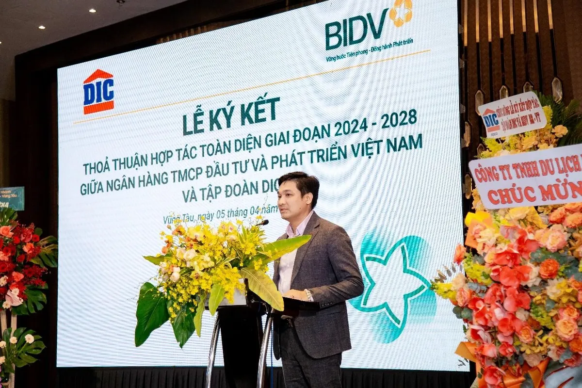 Tập đo&agrave;n DIC v&agrave; BIDV k&yacute; kết thỏa thuận hợp t&aacute;c to&agrave;n diện giai đoạn 2024 &ndash; 2028 - Ảnh 3.