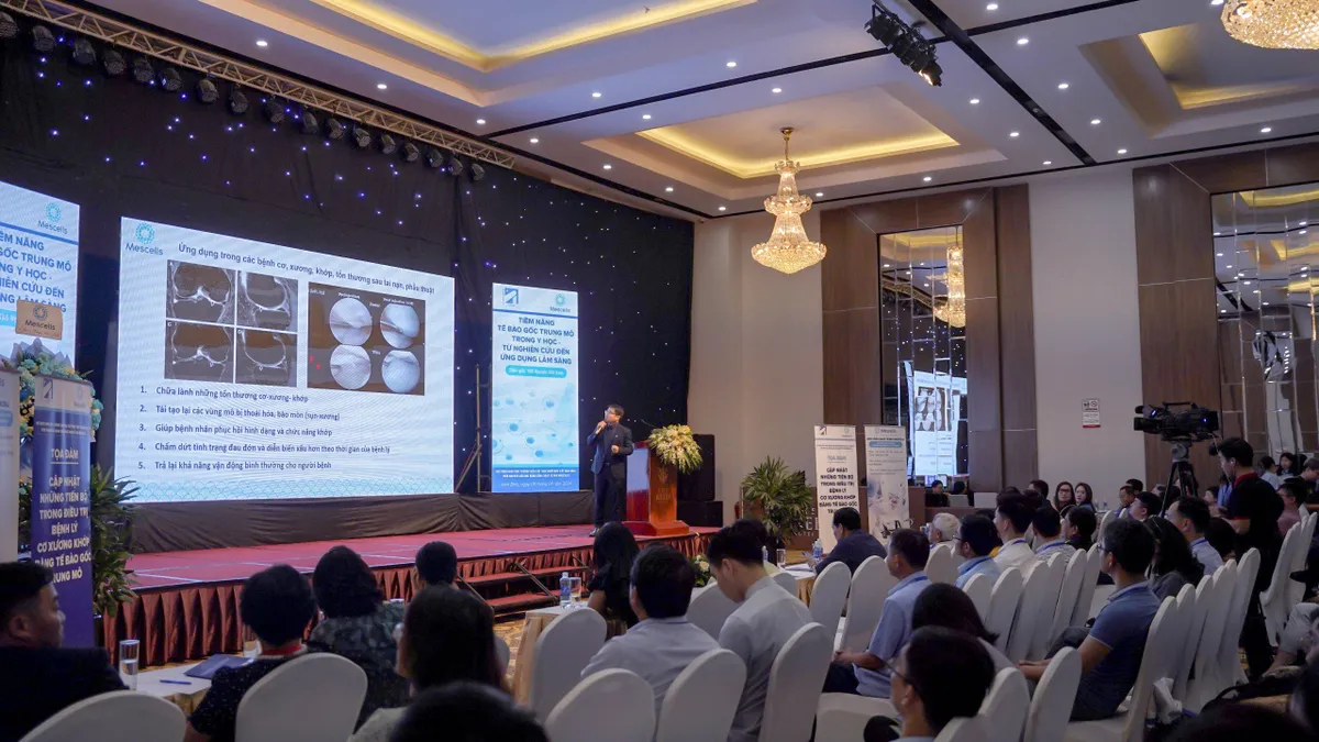 Tiến bộ trong điều trị bệnh lý cơ xương khớp bằng tế bào gốc trung mô - Ảnh 2. Tiến bộ trong điều trị bệnh lý cơ xương khớp bằng tế bào gốc trung mô - Ảnh 2.