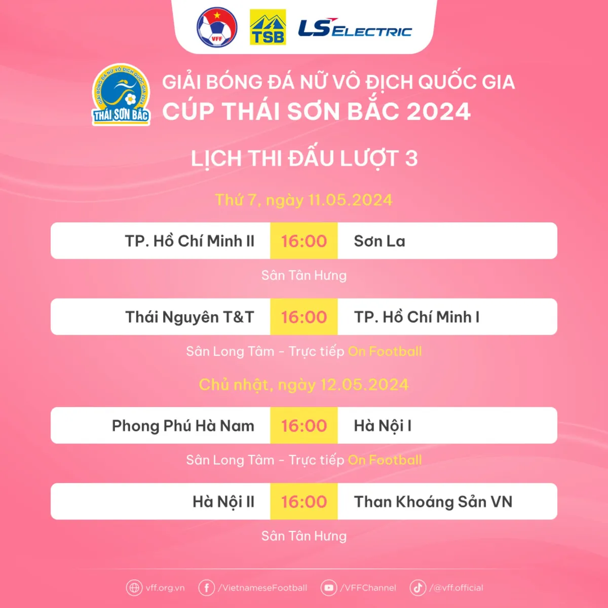 Lượt 3 giải Nữ VĐQG 2024: Kim Thanh, Bích Thùy đối đầu với đội bóng cũ - Ảnh 4. Lượt 3 giải Nữ VĐQG 2024: Kim Thanh, Bích Thùy đối đầu với đội bóng cũ - Ảnh 4.