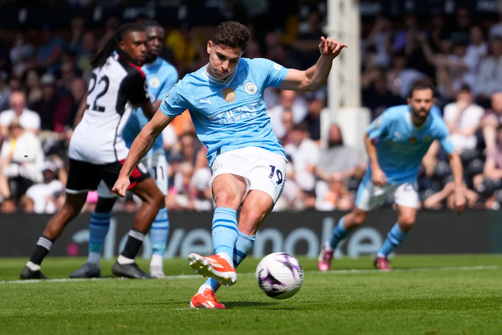 Manchester City giành chiến thắng thuyết phục trước Fulham - Ảnh 3. Manchester City giành chiến thắng thuyết phục trước Fulham - Ảnh 3.