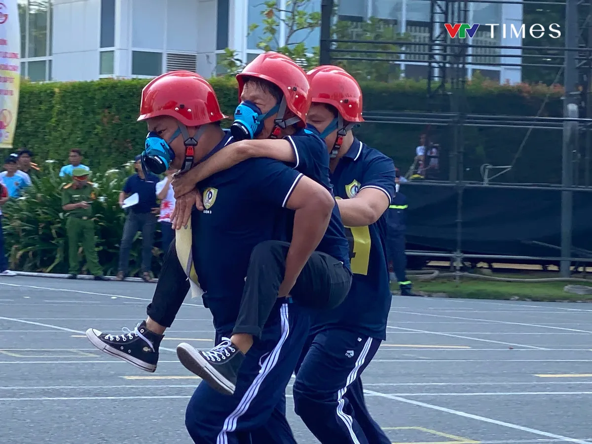 TP Hồ Chí Minh: 22 đội tuyển tham gia Hội thi nghiệp vụ chữa cháy và cứu nạn, cứu hộ - Ảnh 7.