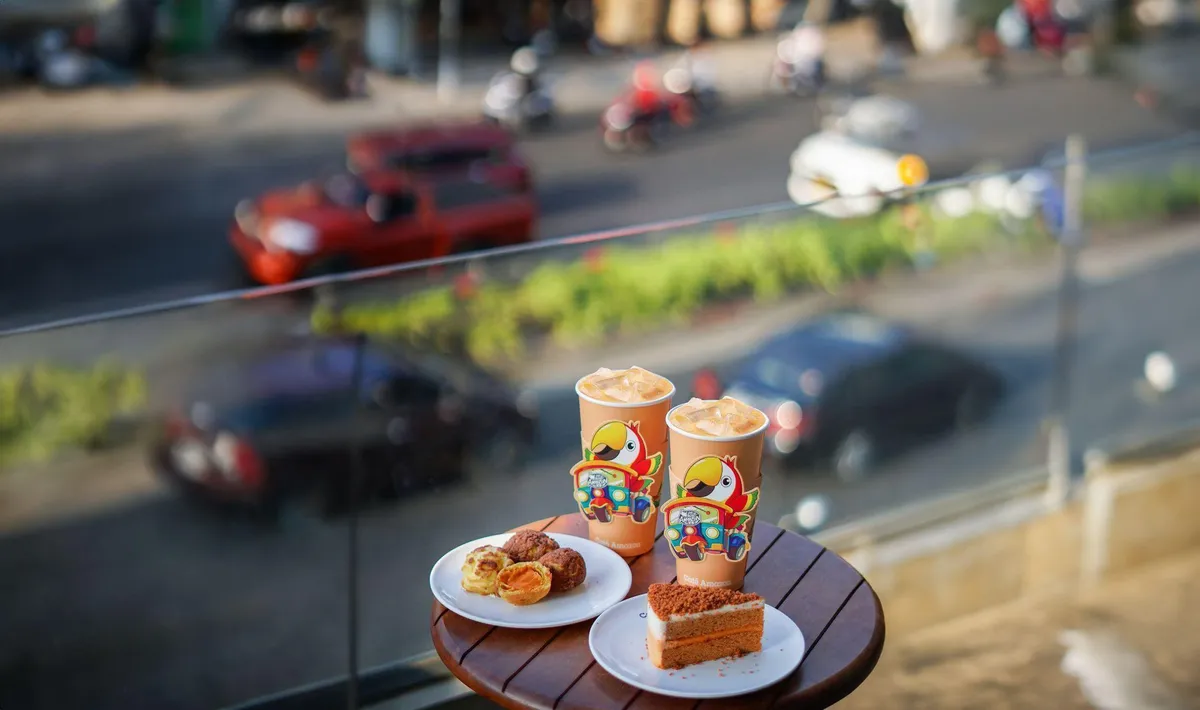 Caf&eacute; Amazon - Thương hiệu c&agrave; ph&ecirc; Th&aacute;i Lan khuấy đảo giới genz Việt - Ảnh 4.