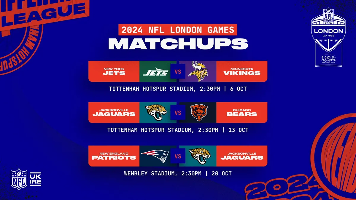 NFL c&ocirc;ng bố lịch tr&igrave;nh thi đấu tại Anh - Ảnh 1.