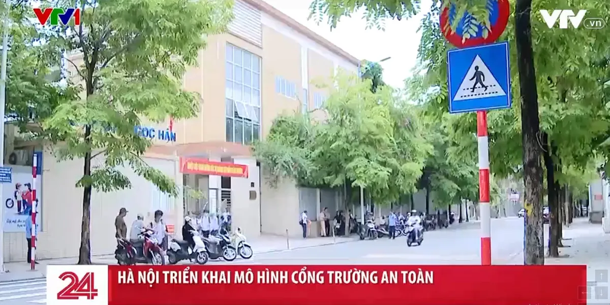 Ph&aacute;t huy hiệu quả m&ocirc; h&igrave;nh &lsquo;Cổng trường an to&agrave;n&rsquo; - Ảnh 1.