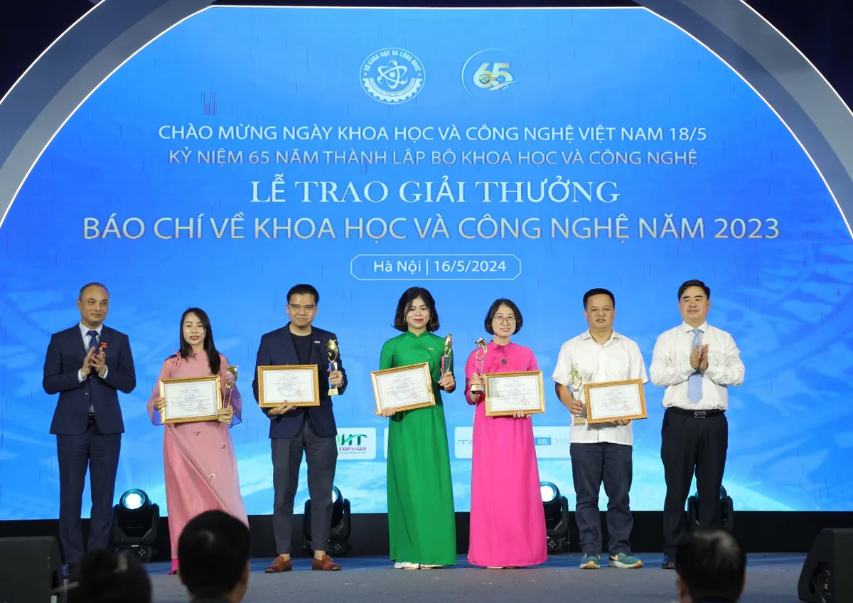 VTV giành giải Nhất Giải thưởng báo chí về khoa học và công nghệ năm 2023 - Ảnh 7.