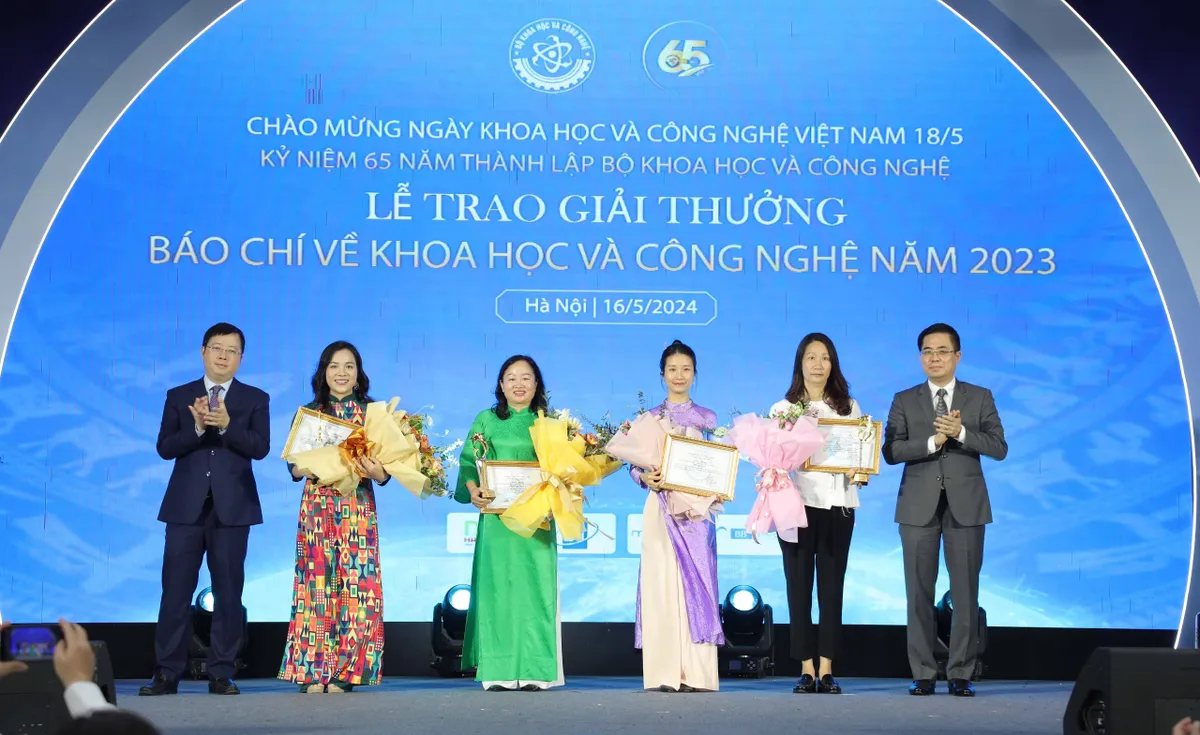 VTV giành giải Nhất Giải thưởng báo chí về khoa học và công nghệ năm 2023 - Ảnh 6.