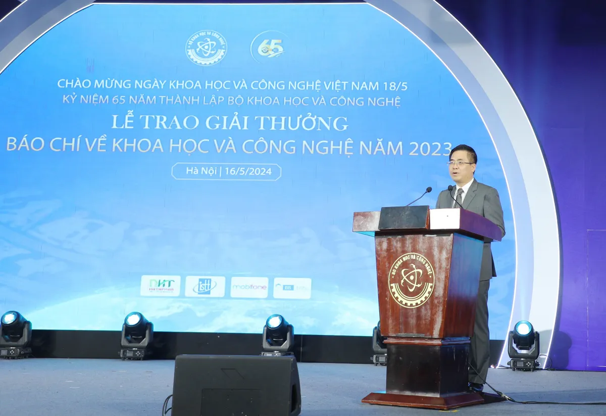 VTV giành giải Nhất Giải thưởng báo chí về khoa học và công nghệ năm 2023 - Ảnh 3.