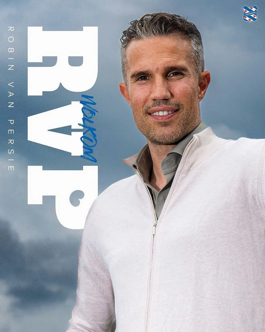Van Persie sẽ dẫn dắt đội bóng cũ của Đoàn Văn Hậu - Ảnh 1.