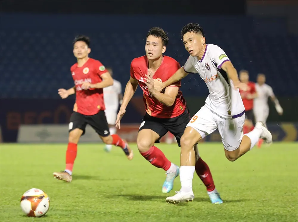 Vòng 19 V.League: Công An Hà Nội thua đậm Becamex Bình Dương - Ảnh 1.